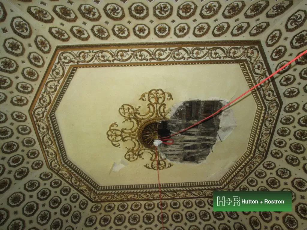 damaged roof