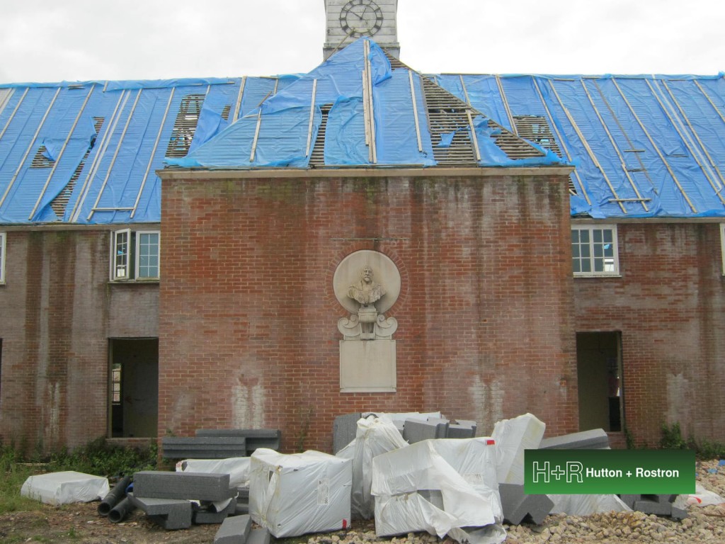 Burnham House roof renovation