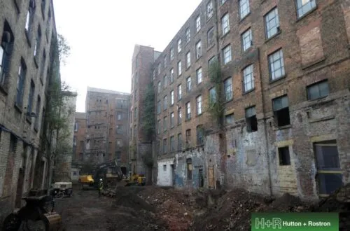 Crusader Works Courtyard