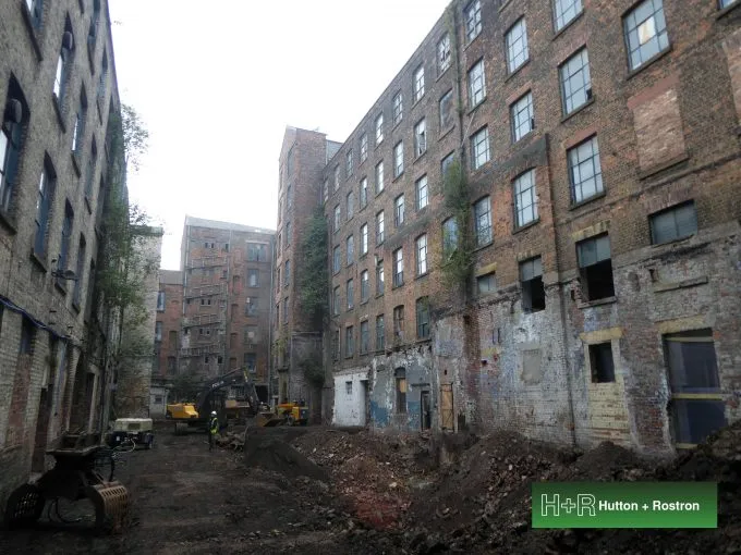 Crusader Works Courtyard