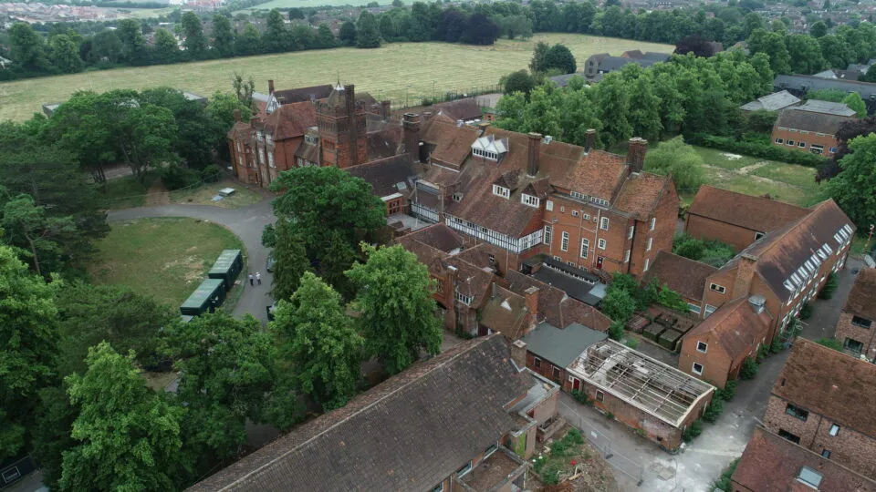 Birds Eye view of an estate