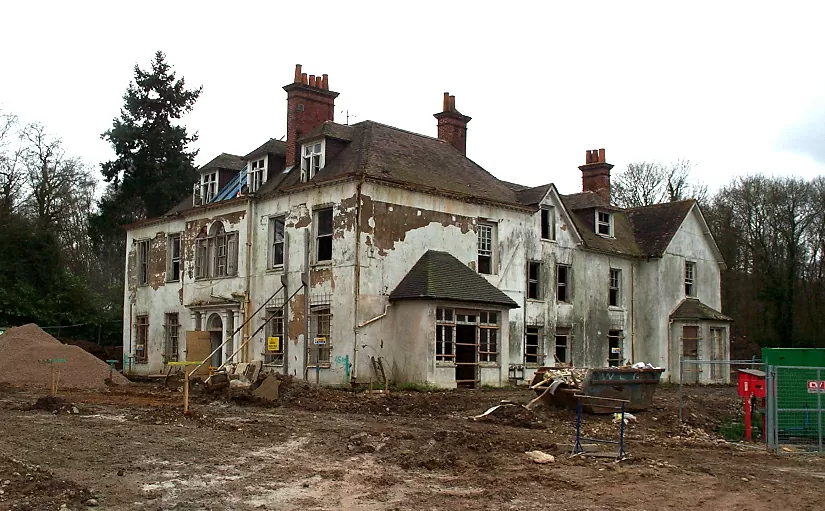 Derelict building