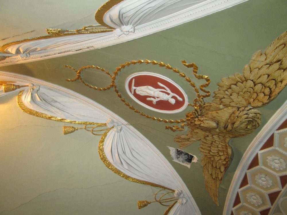 Historic ceiling painting