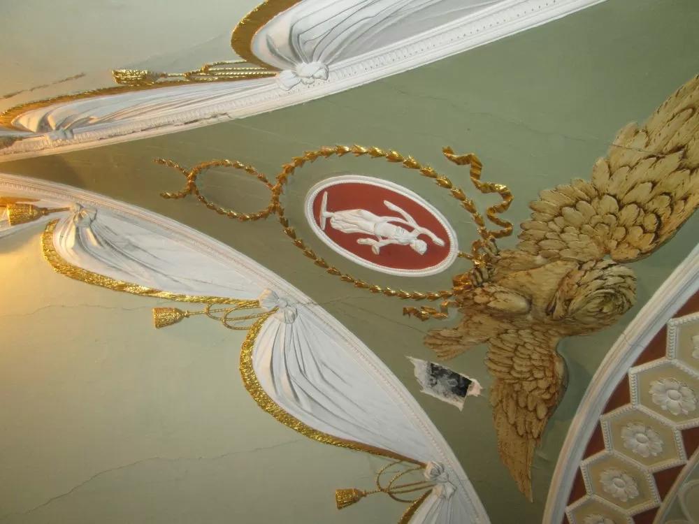 Historic ceiling painting