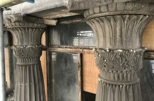 Intricate Pillars