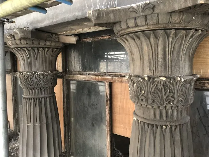Intricate Pillars