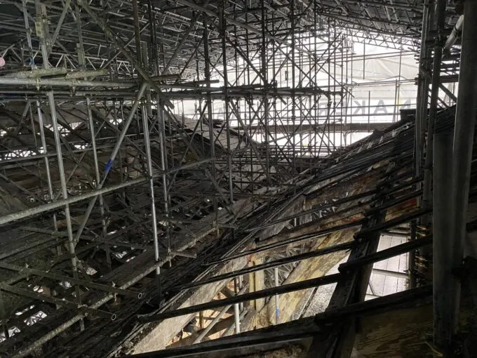 Scaffolding in Building