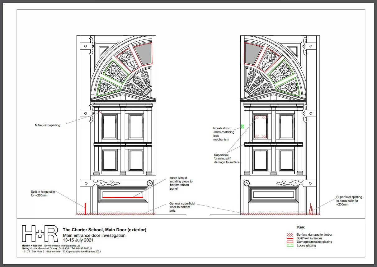 The Charter School Chateau Main Door Image