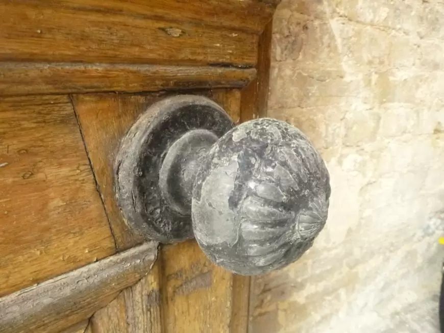 The Charter School Chateau Main Door Knob