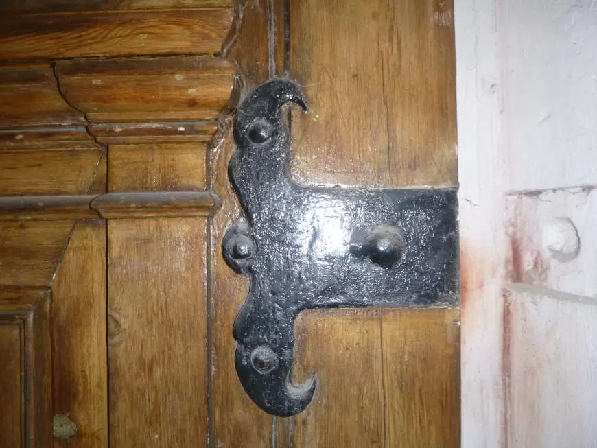 The Charter School Chateau Main Door Hinge