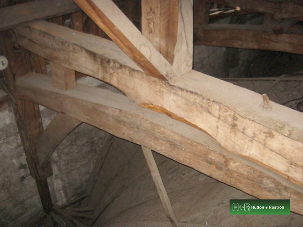 Winchester Cathedral timber beams